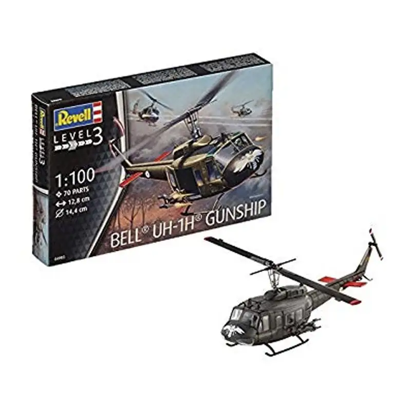 Revell Modelo 4983 Bell© Uh-1H© Gunship
