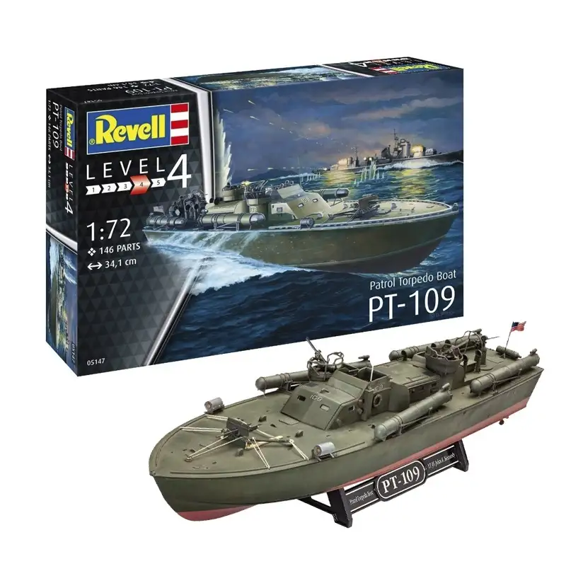 REVELL Modelo 5147 Patrol Torpedo Boat PT-109