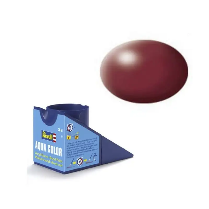 Revell Pintura Aqua Color 331 Rojo Purpura Mate Seda 18 Ml
