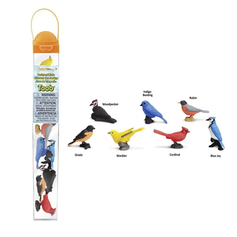 Safari Toobs 678304 Backyard Birds