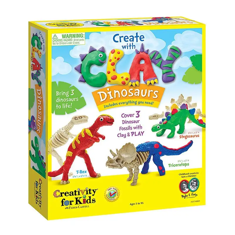 Creativity For Kids 6174000 Crear Dinosaurios Con Arcilla