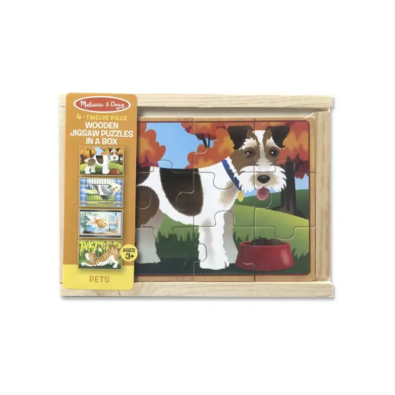 MELISSA & DOUG Rompecabeza 3790 Rompecabezas de Mascotas