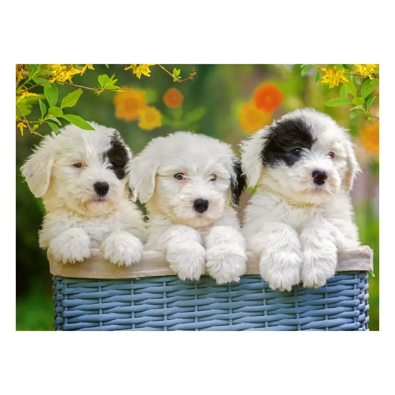 Ravensburger Rompecabeza Para Niño 2D 127658 Cuddly Puppies 200P