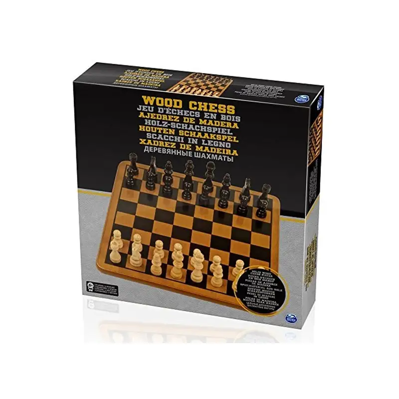 Boing Toys Games 6033302 Set Ajedrez De Madera