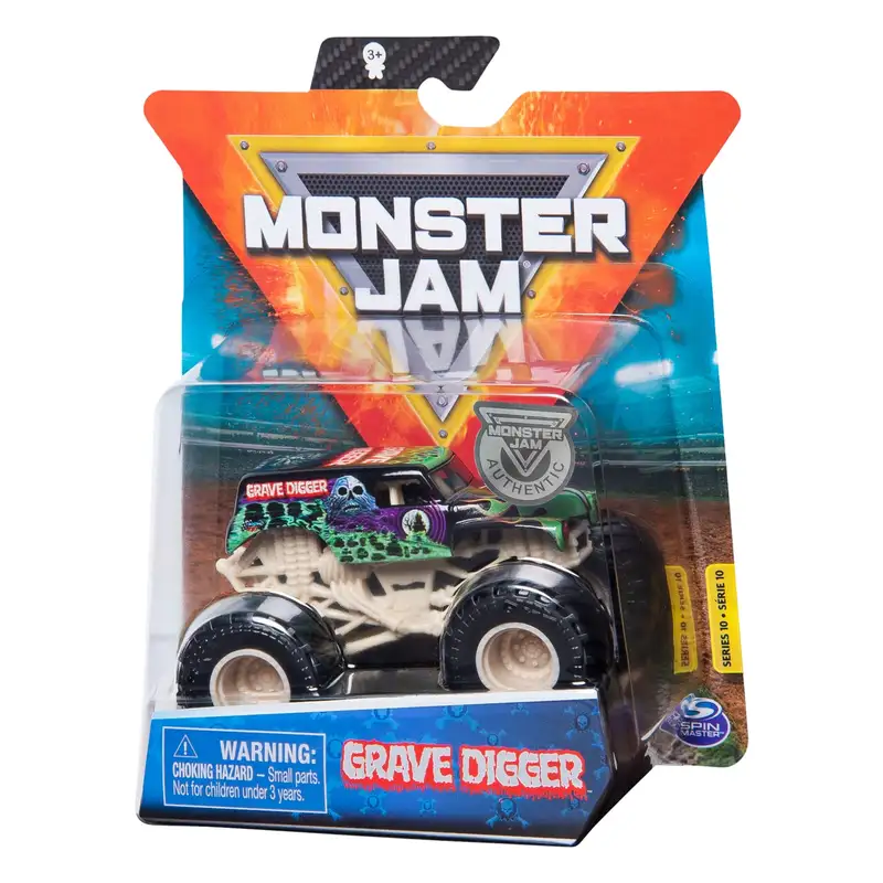 Spin Maste Monster Jam 6044941 Vehiculo X 1 Escala 1.64 Surtido
