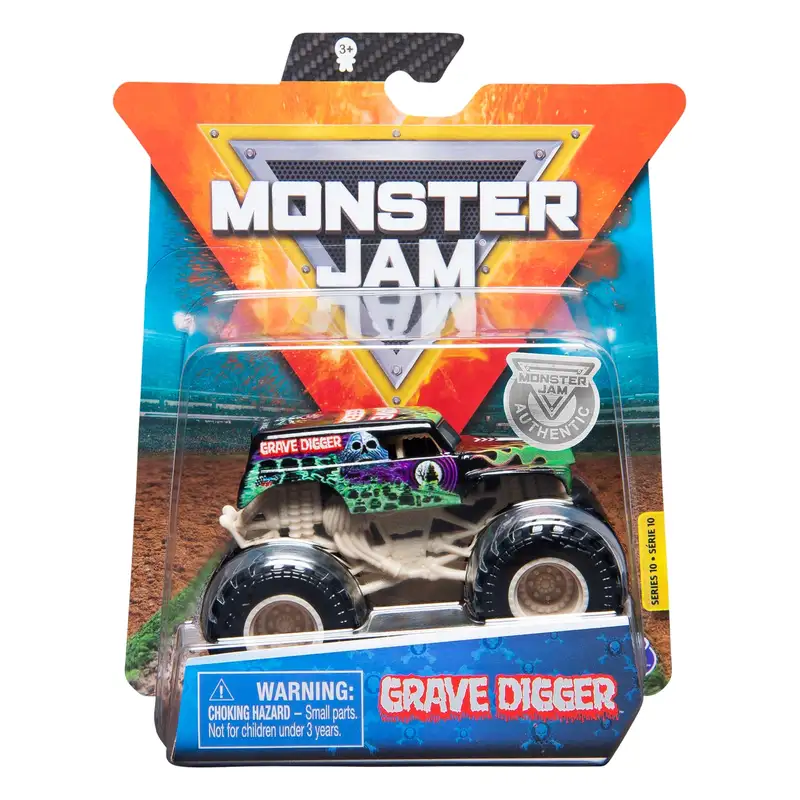 Spin Maste Monster Jam 6044941 Vehiculo X 1 Escala 1.64 Surtido