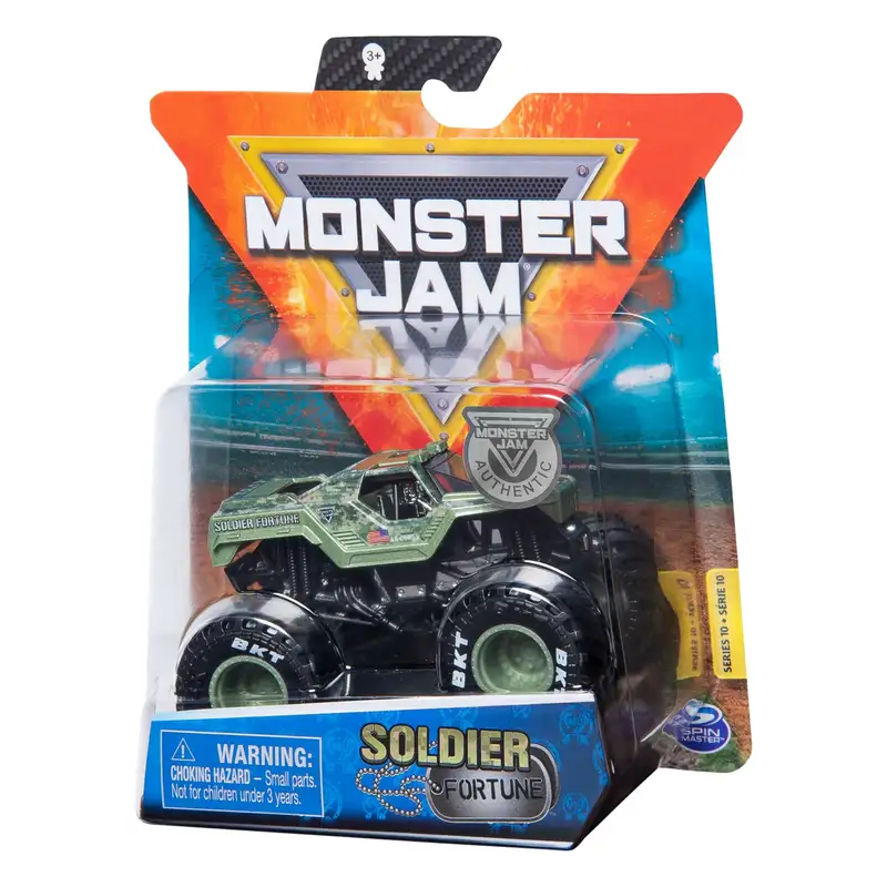 Spin Maste Monster Jam 6044941 Vehiculo X 1 Escala 1.64 Surtido