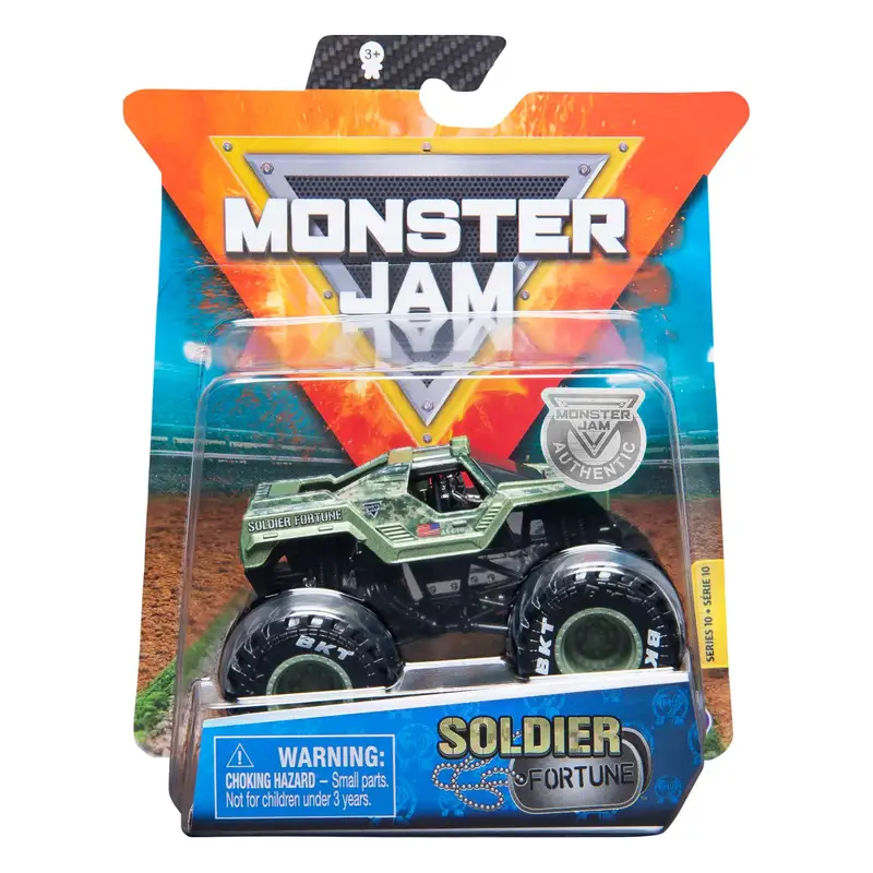 Spin Maste Monster Jam 6044941 Vehiculo X 1 Escala 1.64 Surtido