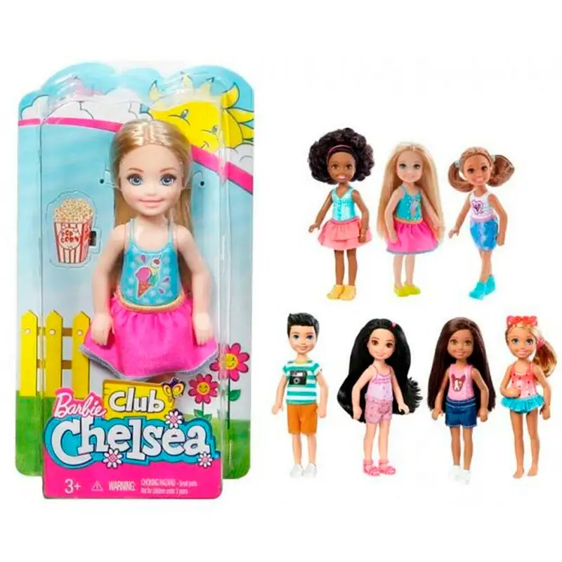 Mattel Barbie Dwj33 Muñeca Club Chelsea Surtido 5