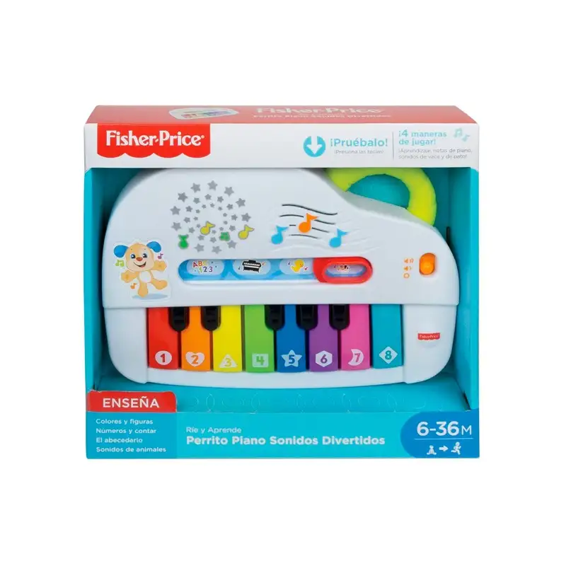 Mattel Fisher Price Gfx33 Perrito Piano Sonidos Divertidos