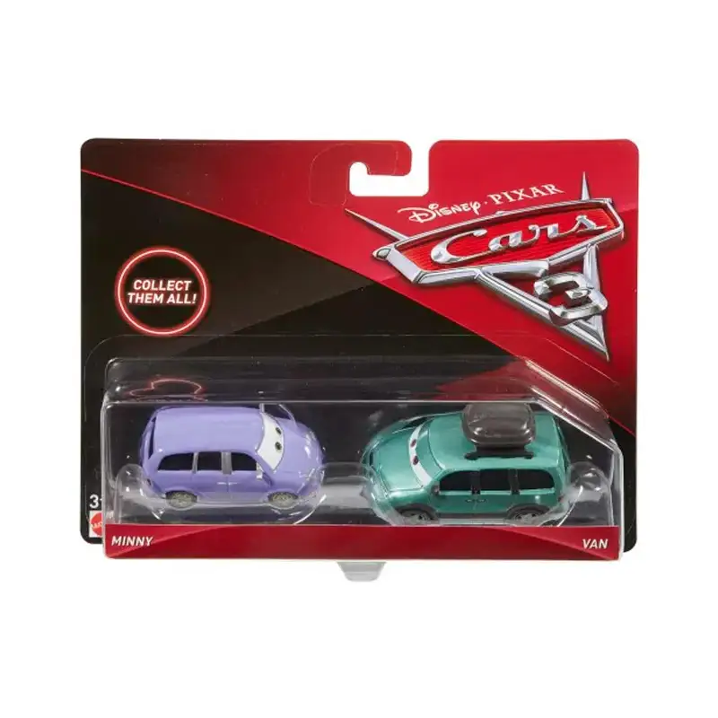 Mattel Disney Pixar Dxv99 Carro Cars 3 2-Pack S5 Surtido