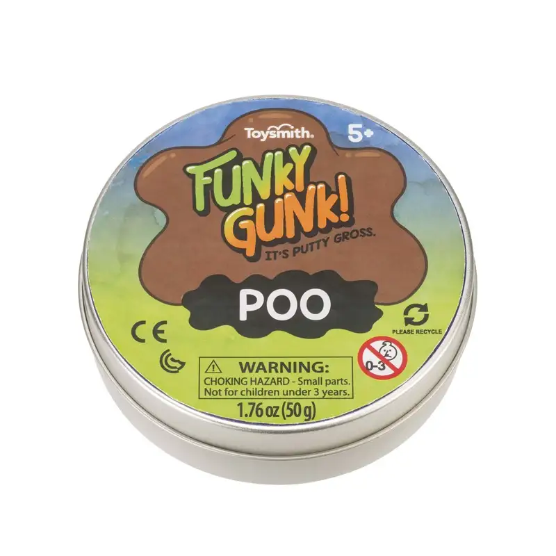 TOYSMITH Slime & Dough 6149 Funky Gunk Poo (ASST 4/4)