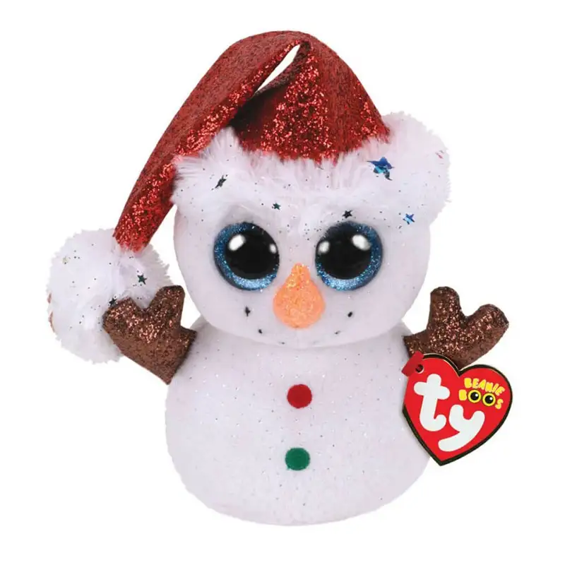 BOING TOYS Ty Beanie Boos 36682 Hombre de Nieve Flurry