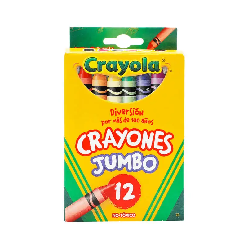 Crayola 520312 Crayones Jumbo De Cera 12 Colores