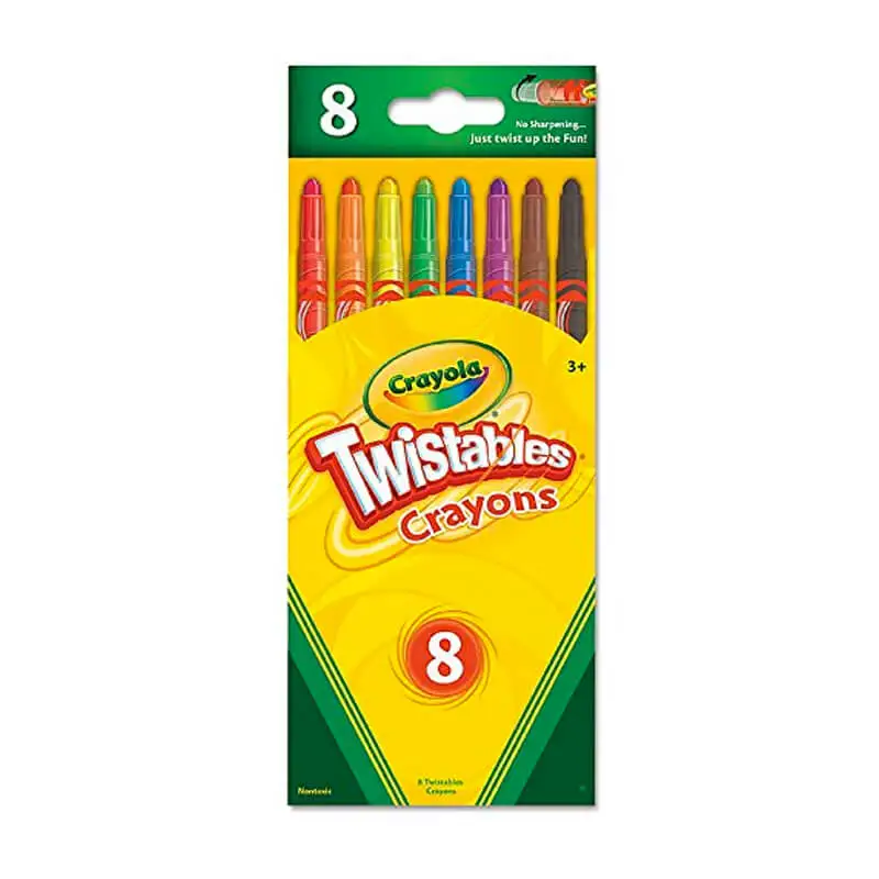 Crayola 527408 Crayones Twistables De Cera 8 Colores