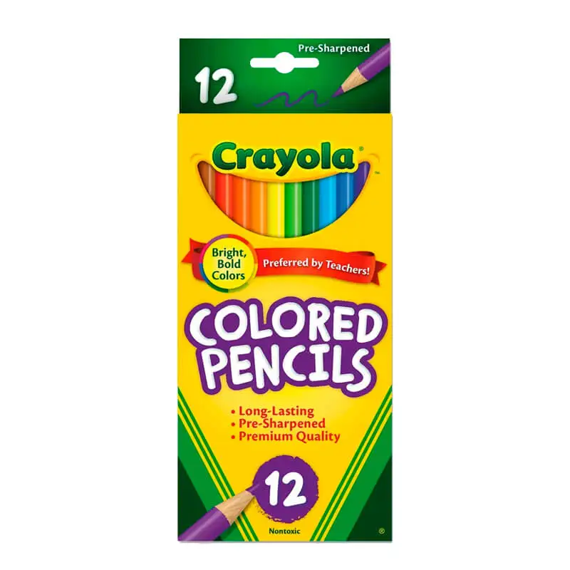 Crayola 684012 Lapices De Colores 12 Unidades