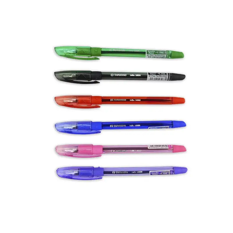 Stabilo 508Nf6 Boligrafo Bille Punta Aguja 6 Unidades