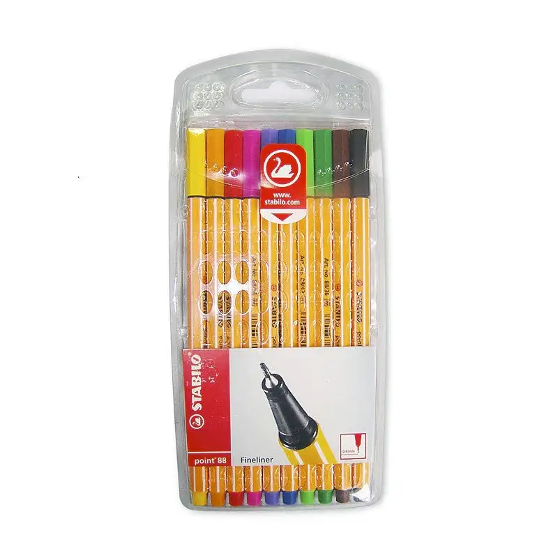 Stabilo 8810 Marcadores Point 88 de 10 Colores