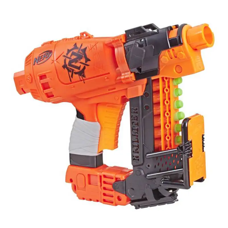 HASBRO Nerf E2672 Lanzador de Dardos Zombie Sistema Nailbiter