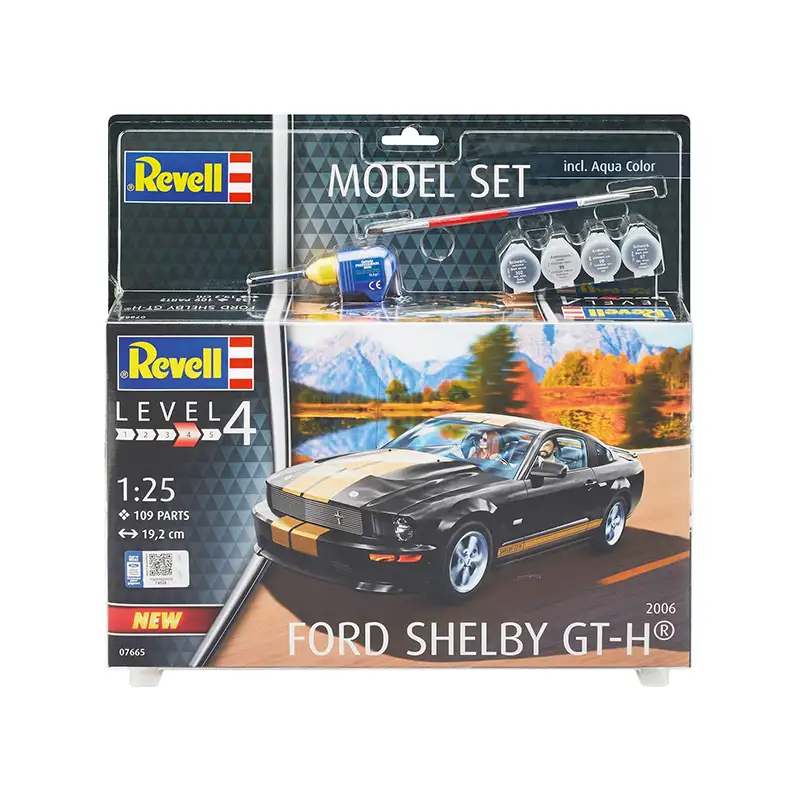 REVELL Model Set 67665 Vehiculo Ford Shelby GT-H 2006 escala 1/25