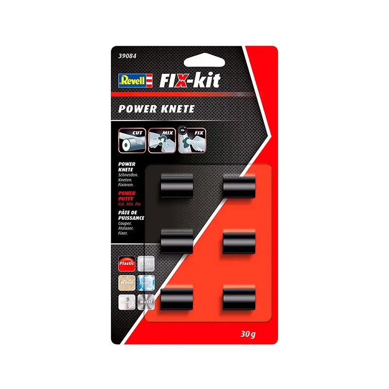 REVELL Accessories Standar 39084 Fix Kit Power Putty