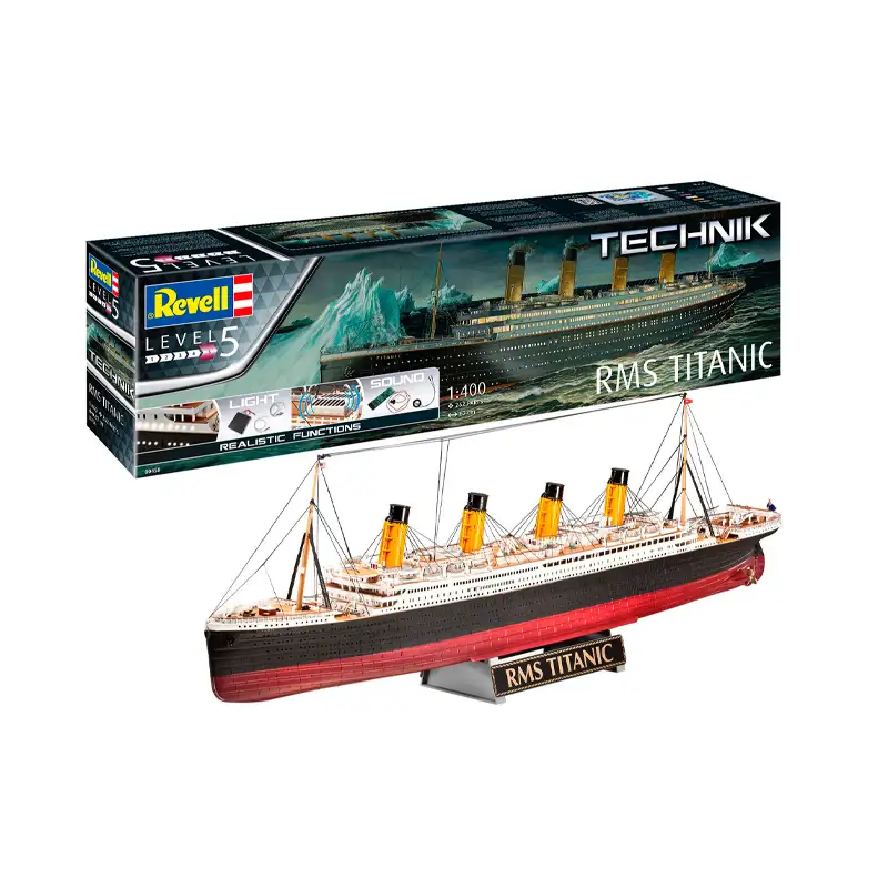 REVELL Technik 458 RMS Titanic escala 1/400