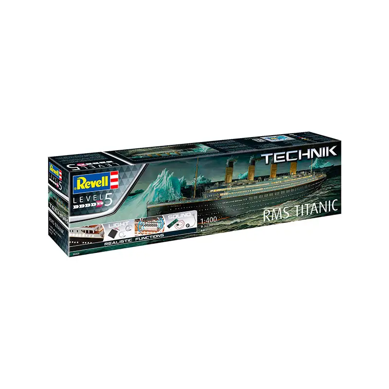 REVELL Technik 458 RMS Titanic escala 1/400