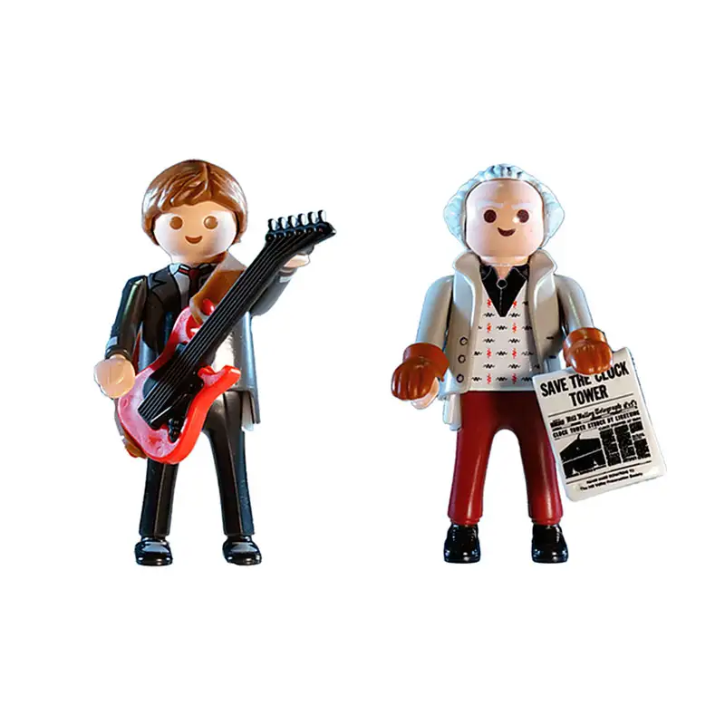 PLAYMOBIL Back to The Future 70459 Marty McFly y Dr. Emmett Brown