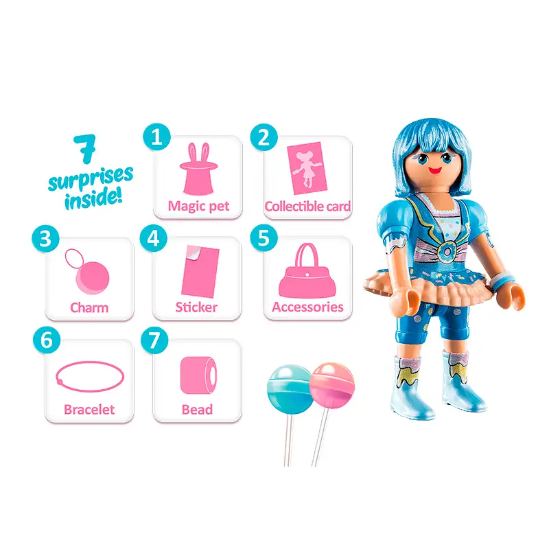 PLAYMOBIL Everdreamerz 70386 Figura Candy World Clare
