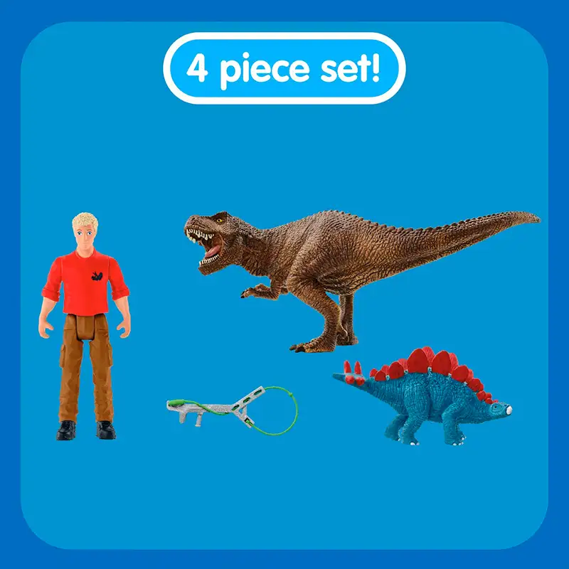 Schleich Dinosaurs 41465 Ataque Tyrannosaurus Rex