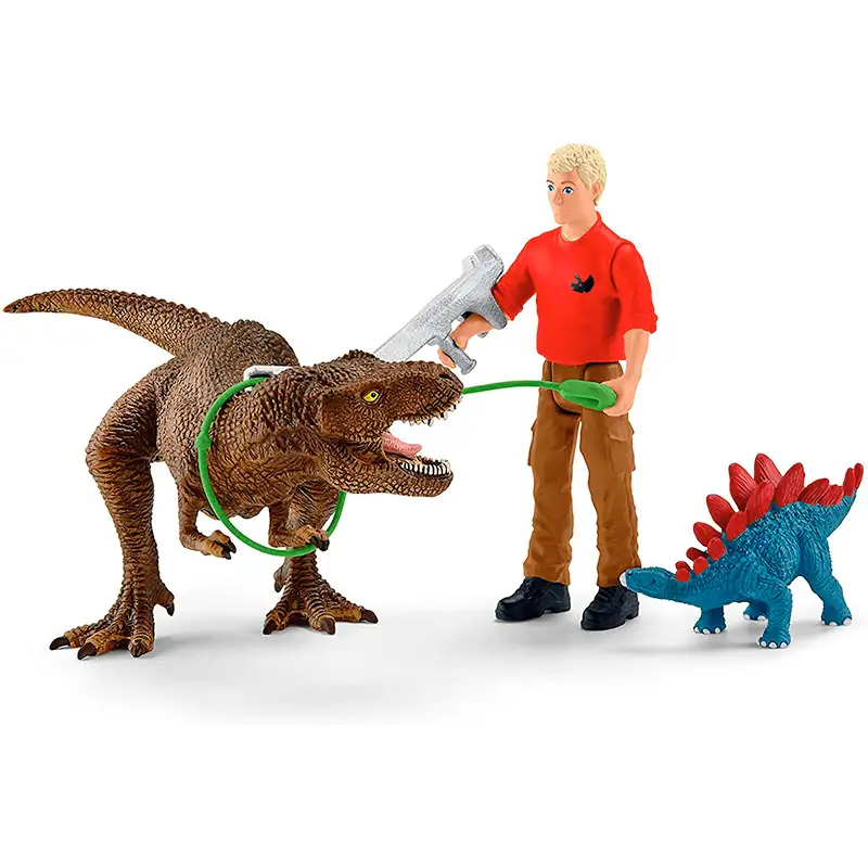 Schleich Dinosaurs 41465 Ataque Tyrannosaurus Rex
