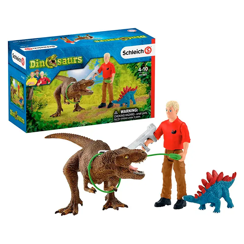 Schleich Dinosaurs 41465 Ataque Tyrannosaurus Rex