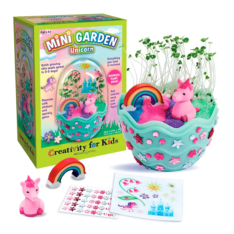 Creativity For Kids Grow 6242000 Mini Jardin De Unicornios