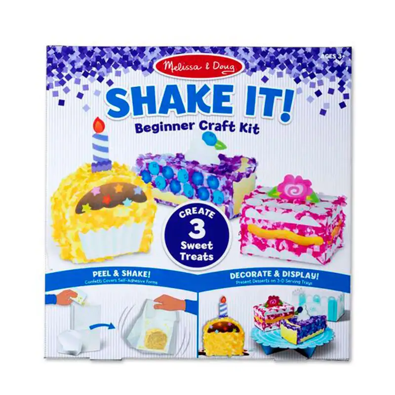MELISSA & DOUG Arts & Crafts 30185 Set Shake It! Golosinas