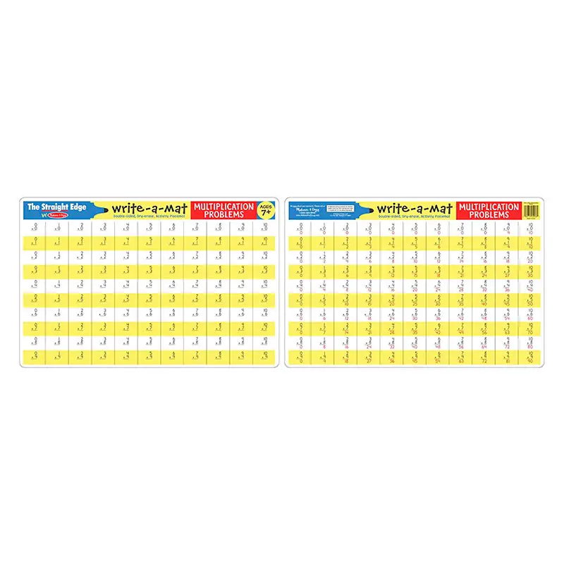 Melissa & Doug Developmental Toys 5033 Set De Actividades De Multiplicacion