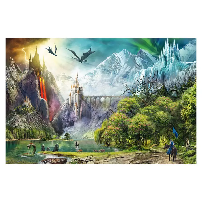 Ravensburger Rompecabezas 164622 Reino De Dragones