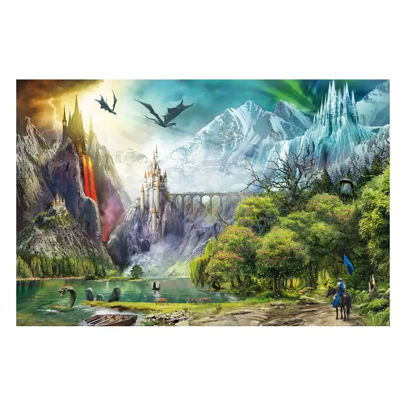 Ravensburger Rompecabezas 164622 Reino De Dragones
