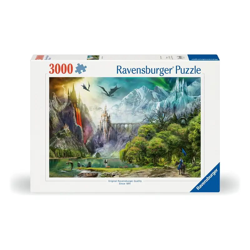 Ravensburger Rompecabezas 164622 Reino De Dragones