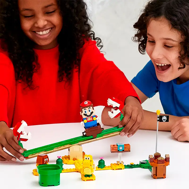 Lego Super Mario Bros 71365 Set De Expansion Superderrape De La Planta Piraña