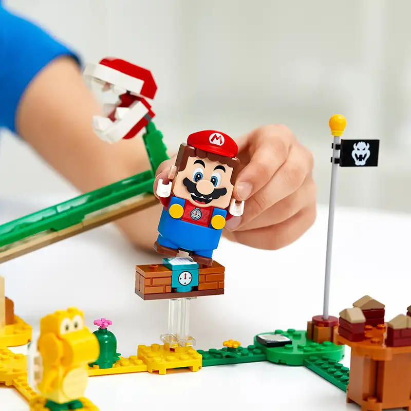 Lego Super Mario Bros 71365 Set De Expansion Superderrape De La Planta Piraña