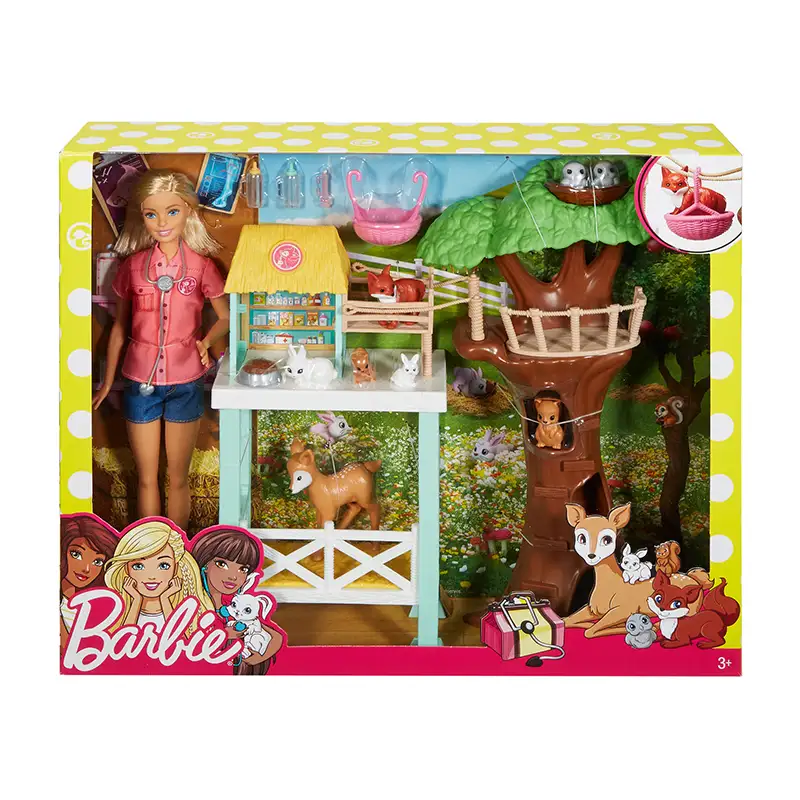 Mattel Barbie Fcp78 Centro De Rescate De Animales