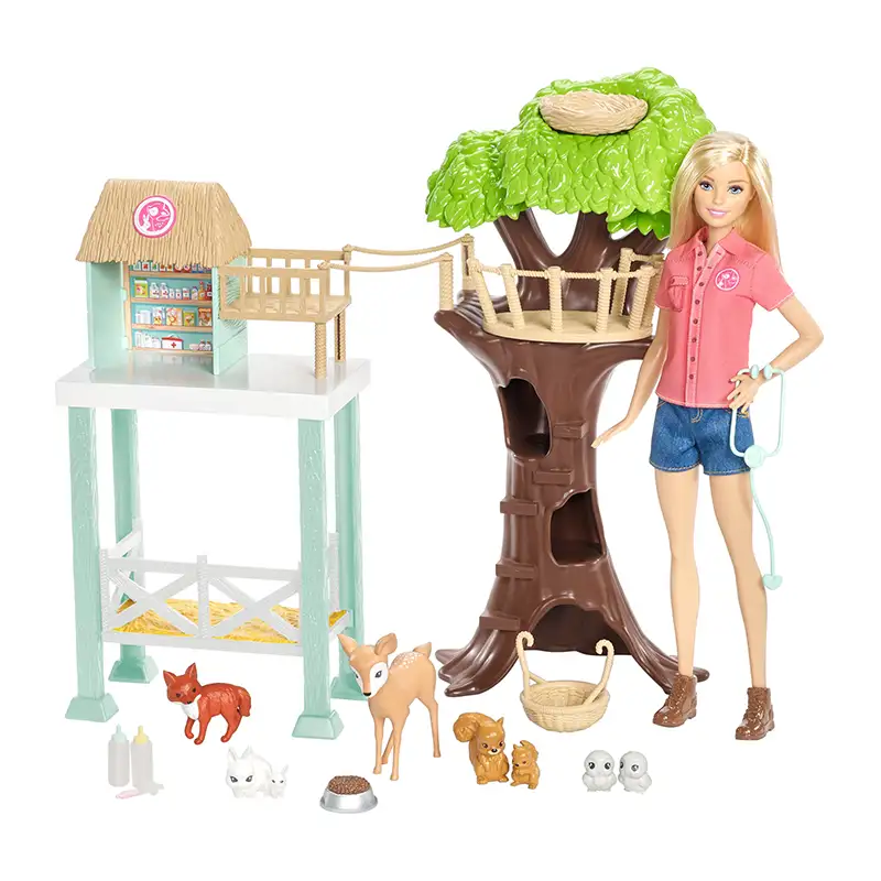 Mattel Barbie Fcp78 Centro De Rescate De Animales