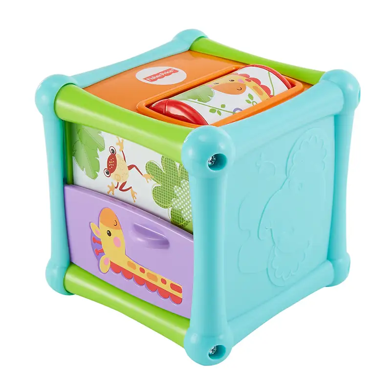 Mattel Fisher Price Bfh80 Cubo De Actividades De Animales