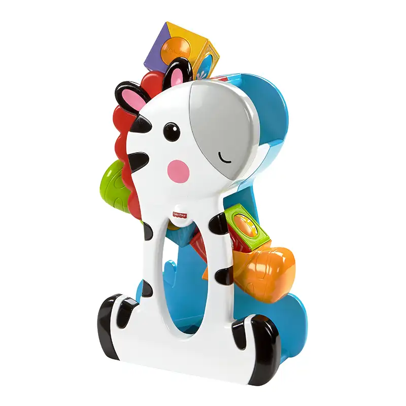 Mattel Fisher Price Cgn63 Zebra Con Cubos De Actividades