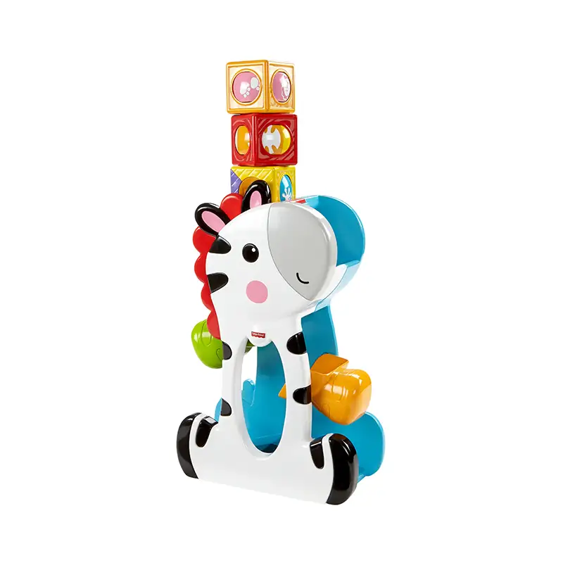 Mattel Fisher Price Cgn63 Zebra Con Cubos De Actividades