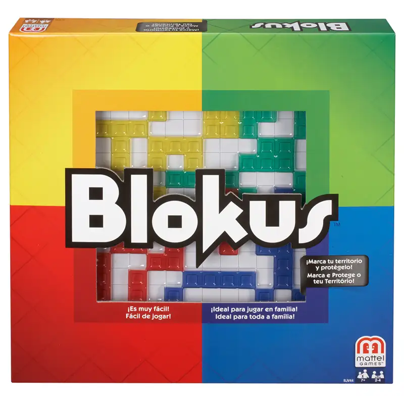 Mattel Games Bjv44 Juego De Mesa Blokus