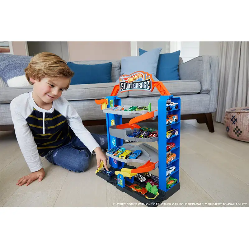 Mattel Hot Wheels Gnl70 Garage De Acrobaciass