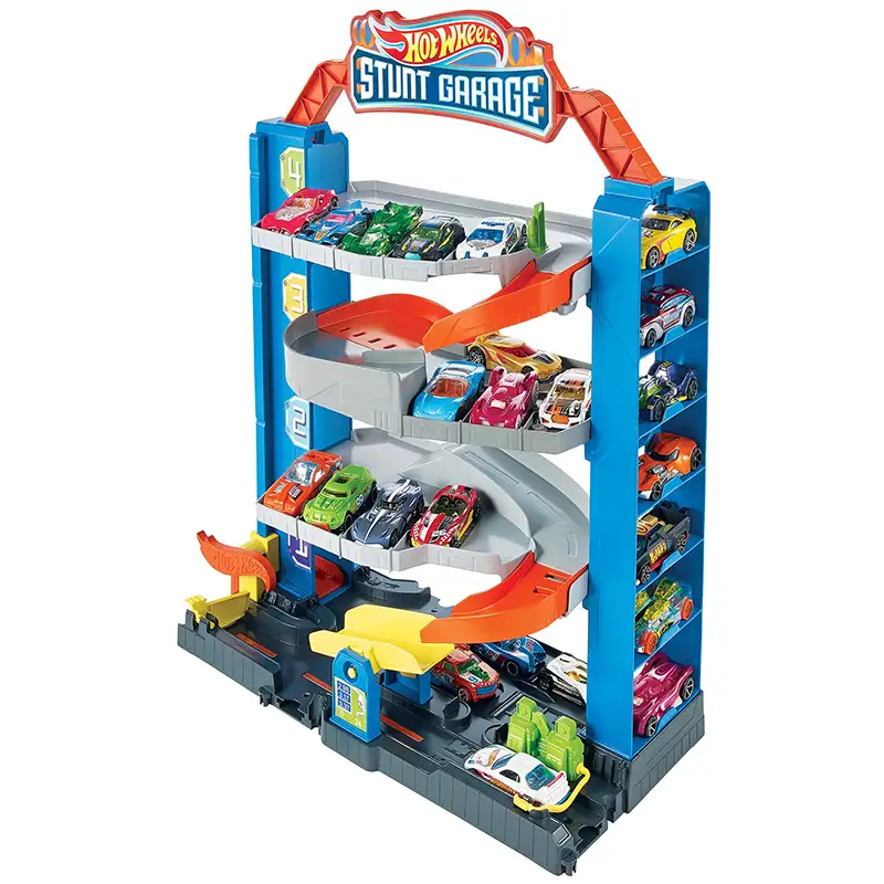 Mattel Hot Wheels Gnl70 Garage De Acrobaciass