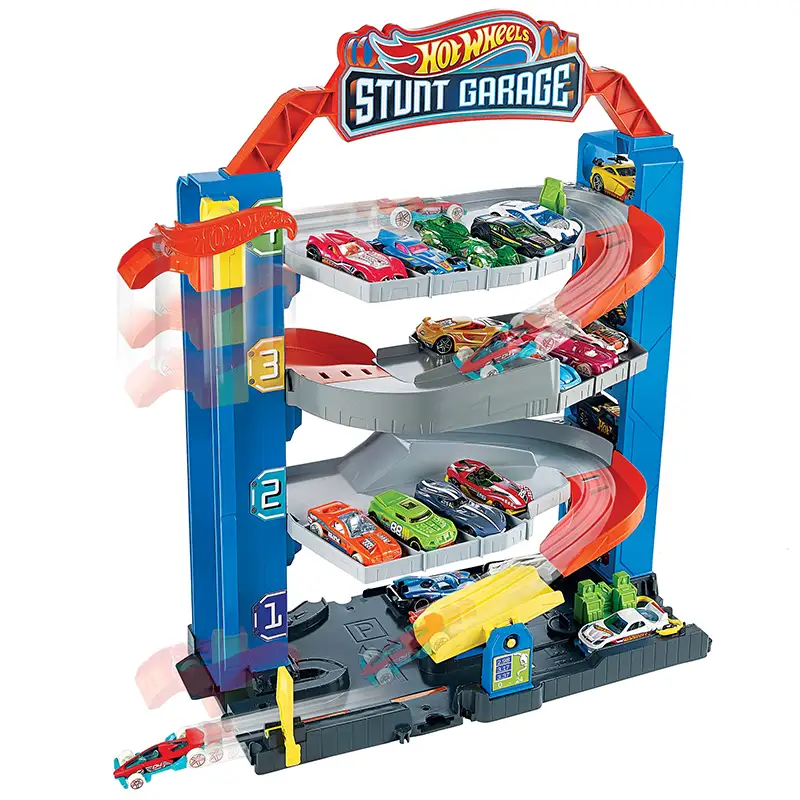 Mattel Hot Wheels Gnl70 Garage De Acrobaciass