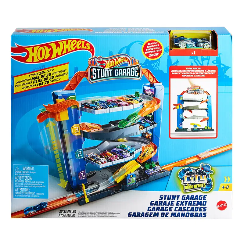 Mattel Hot Wheels Gnl70 Garage De Acrobaciass